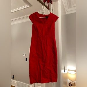 Red dress